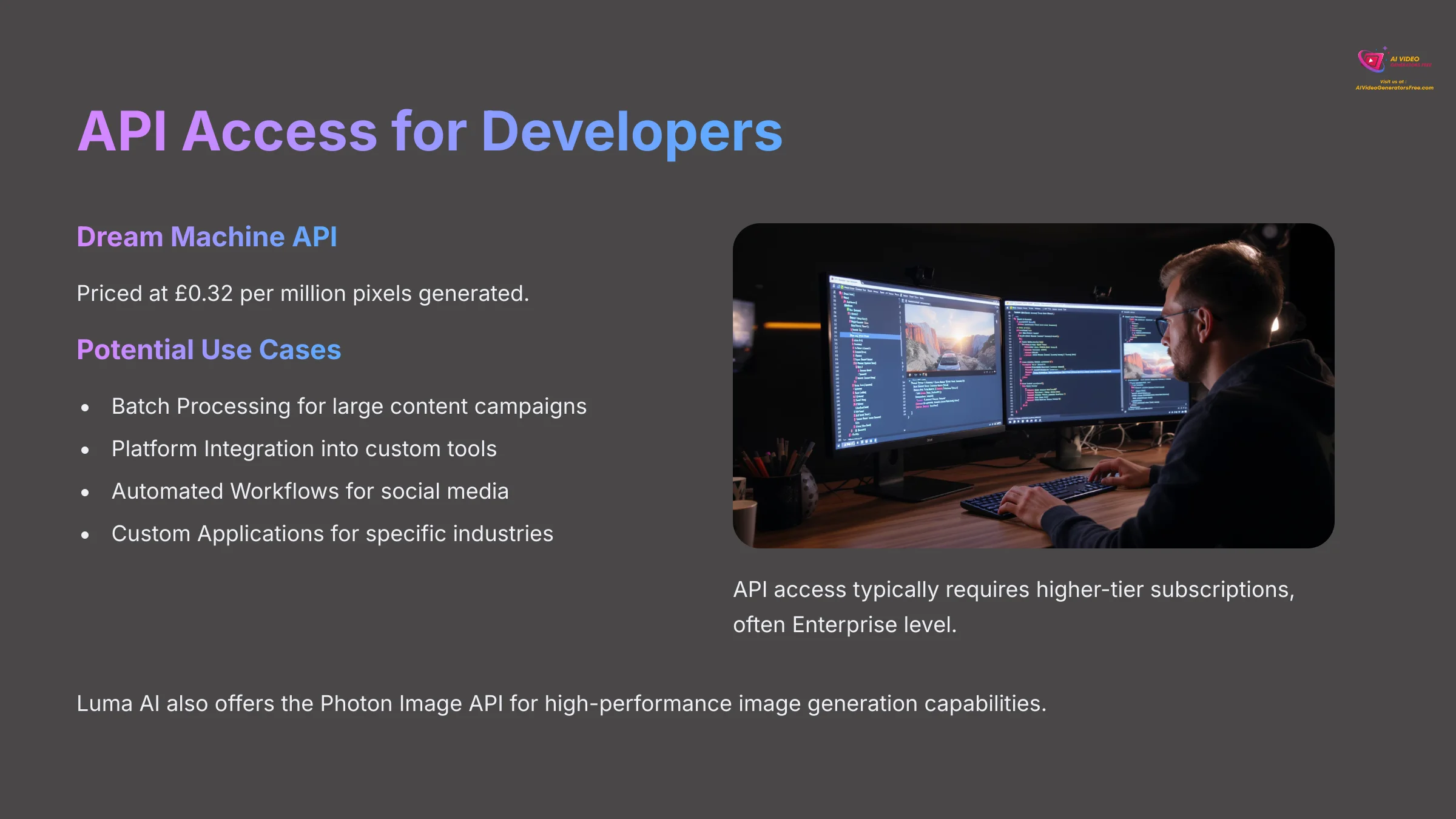 API Access for Developers