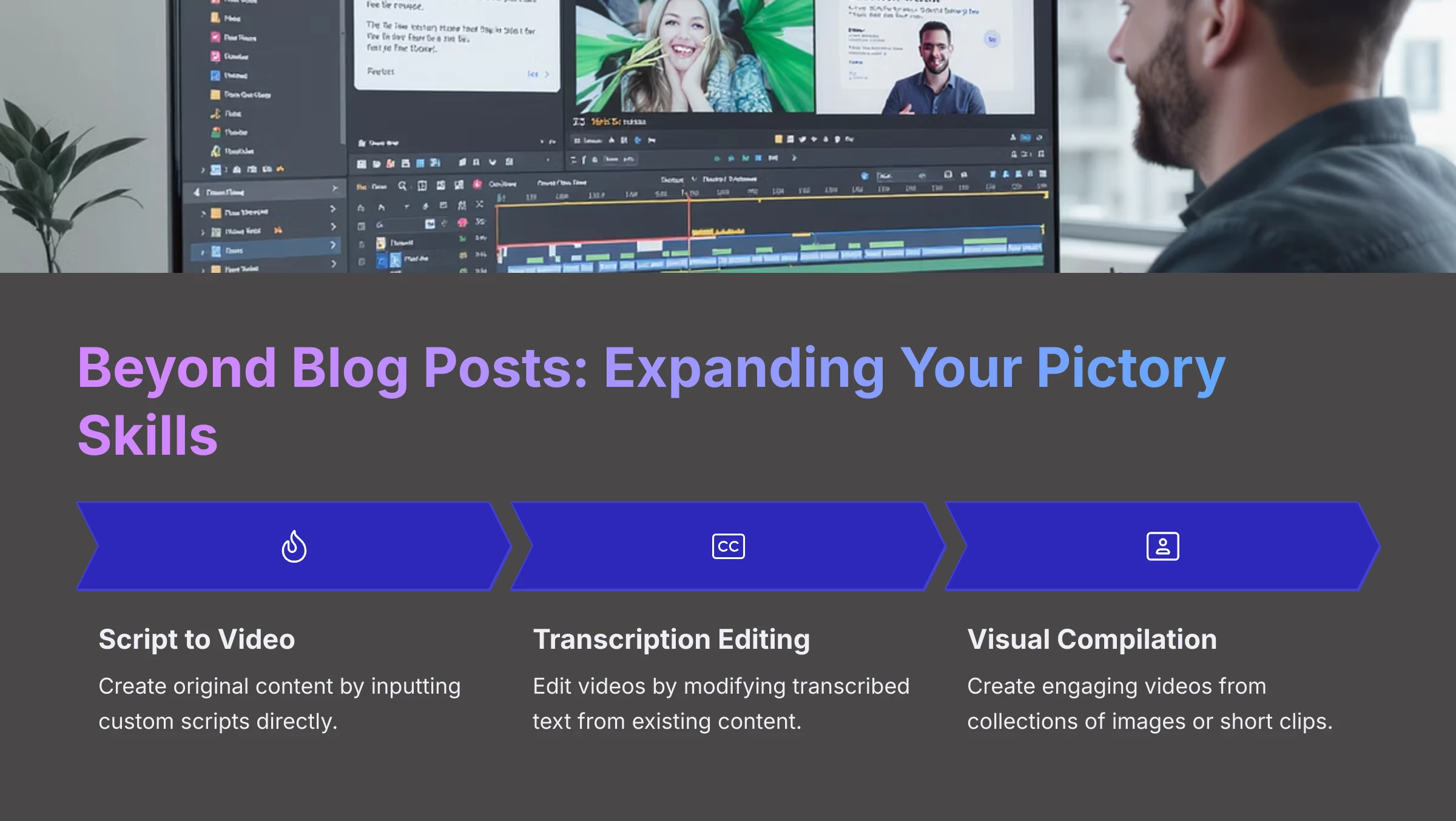 Expanding your Pictory skills beyond blog posts