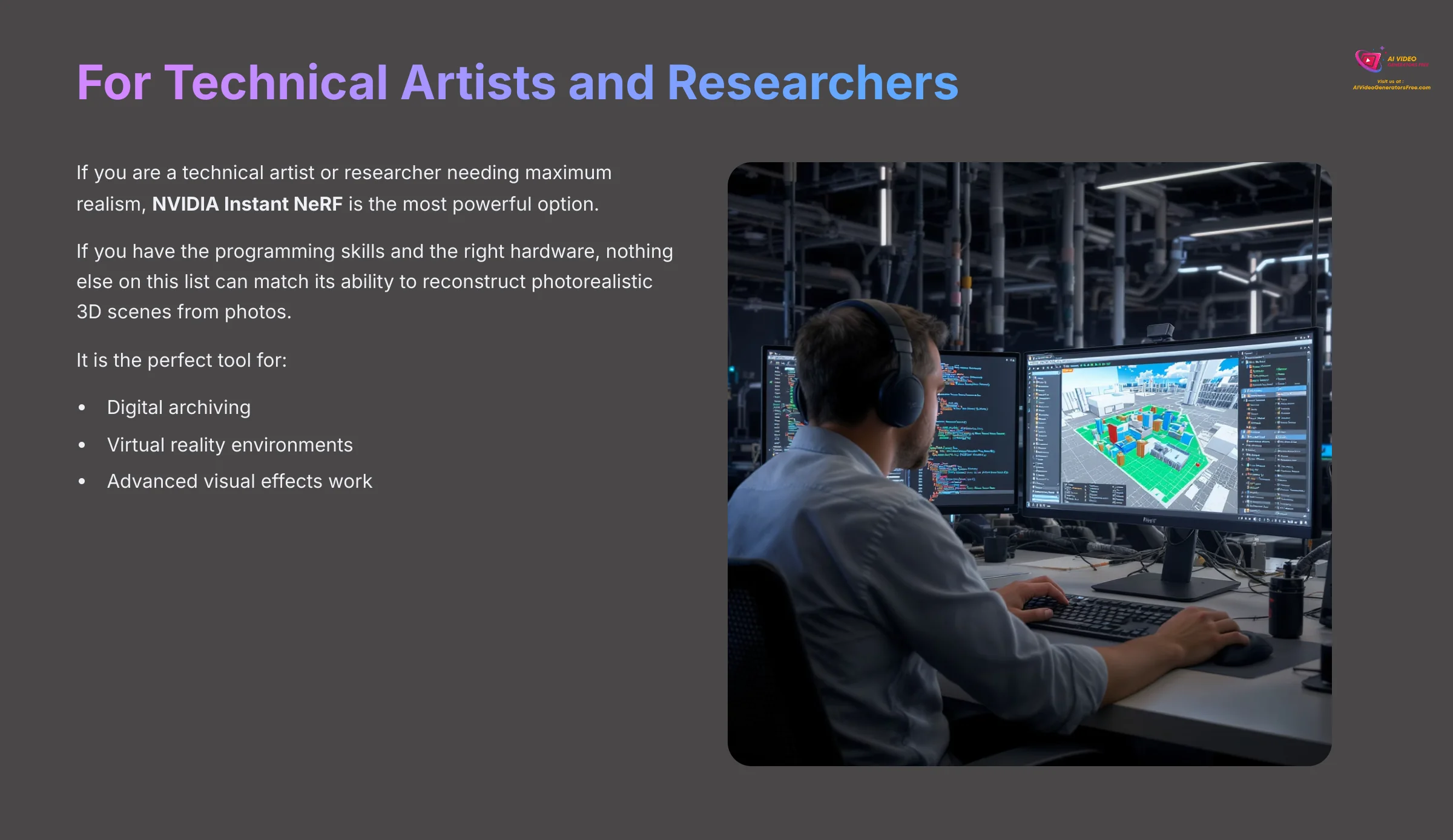For Technical Artists and Researchers