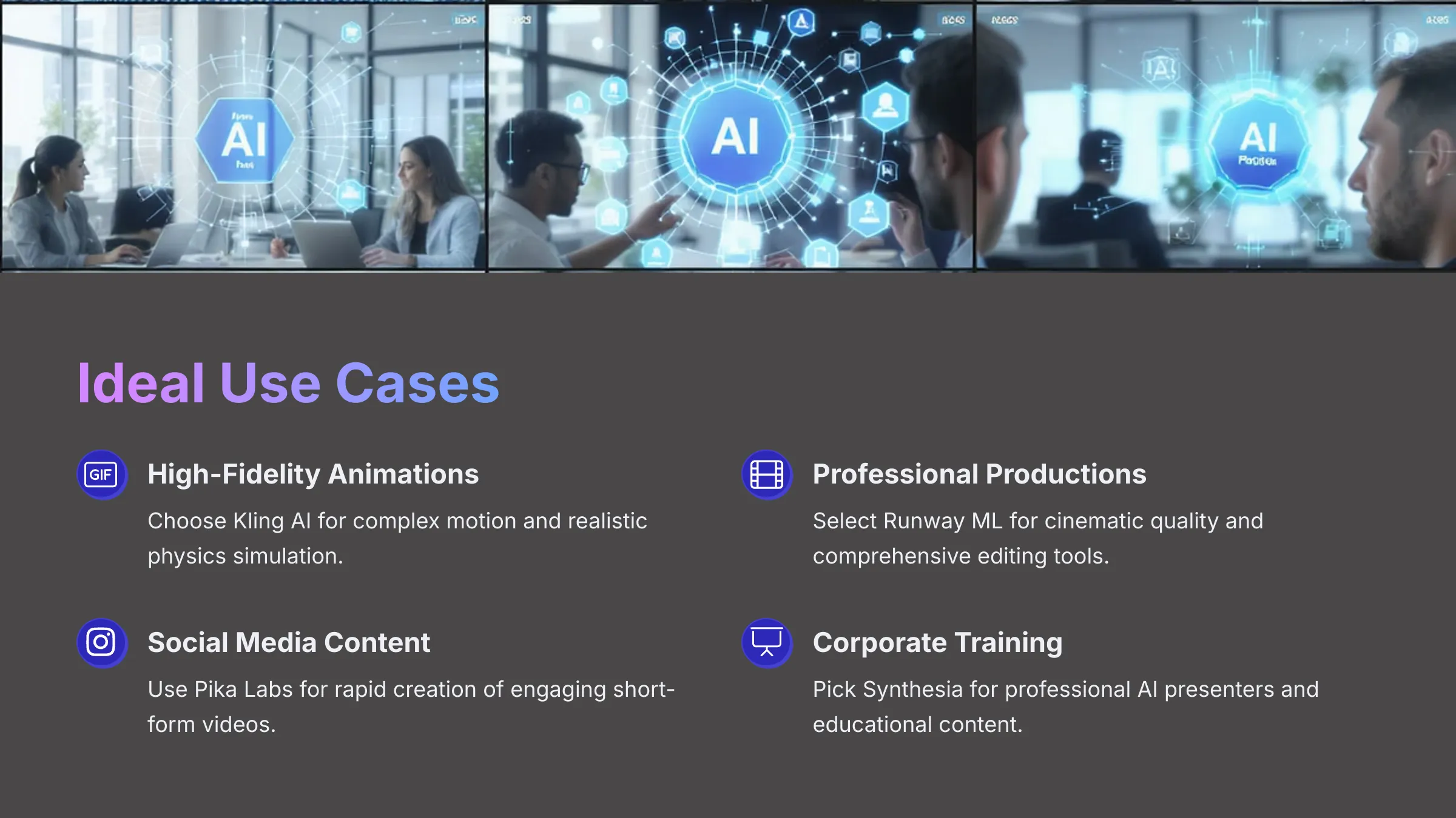 Ideal Use Cases