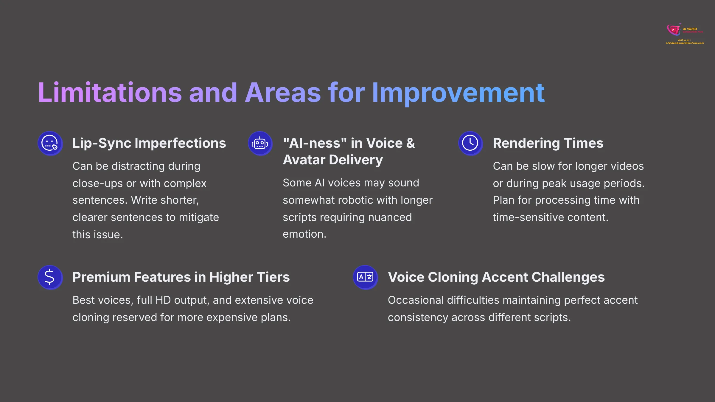 Limitations and Areas for Improvement