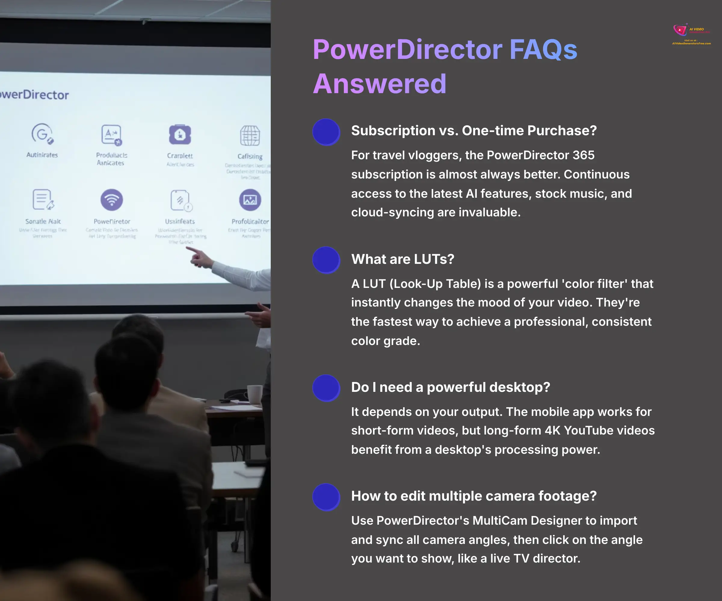 17_PowerDirector-FAQs-Answered_AI-video-generators-free_aivideogeneratorsfree.com_