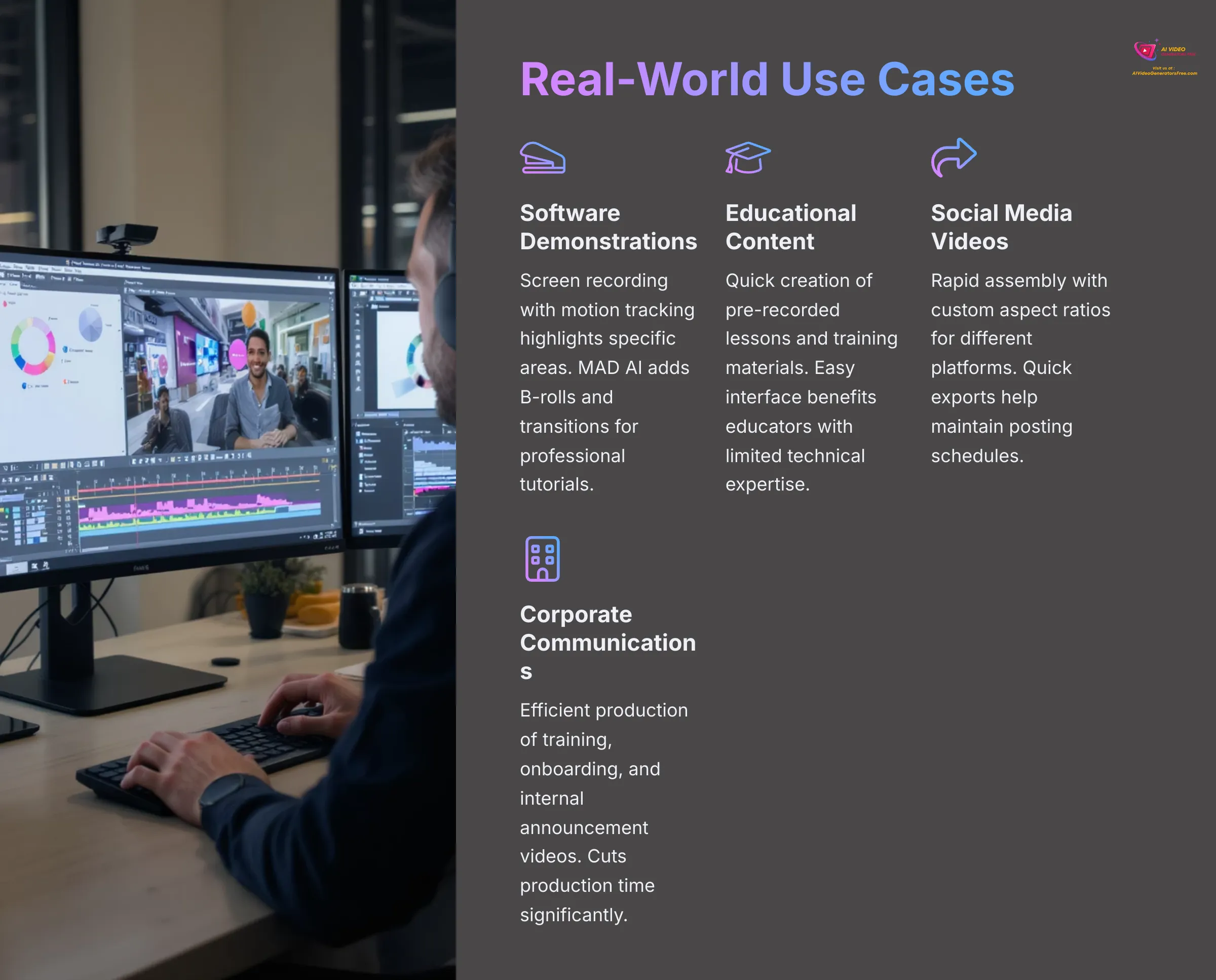 Real-World Use Cases for Vmaker AI