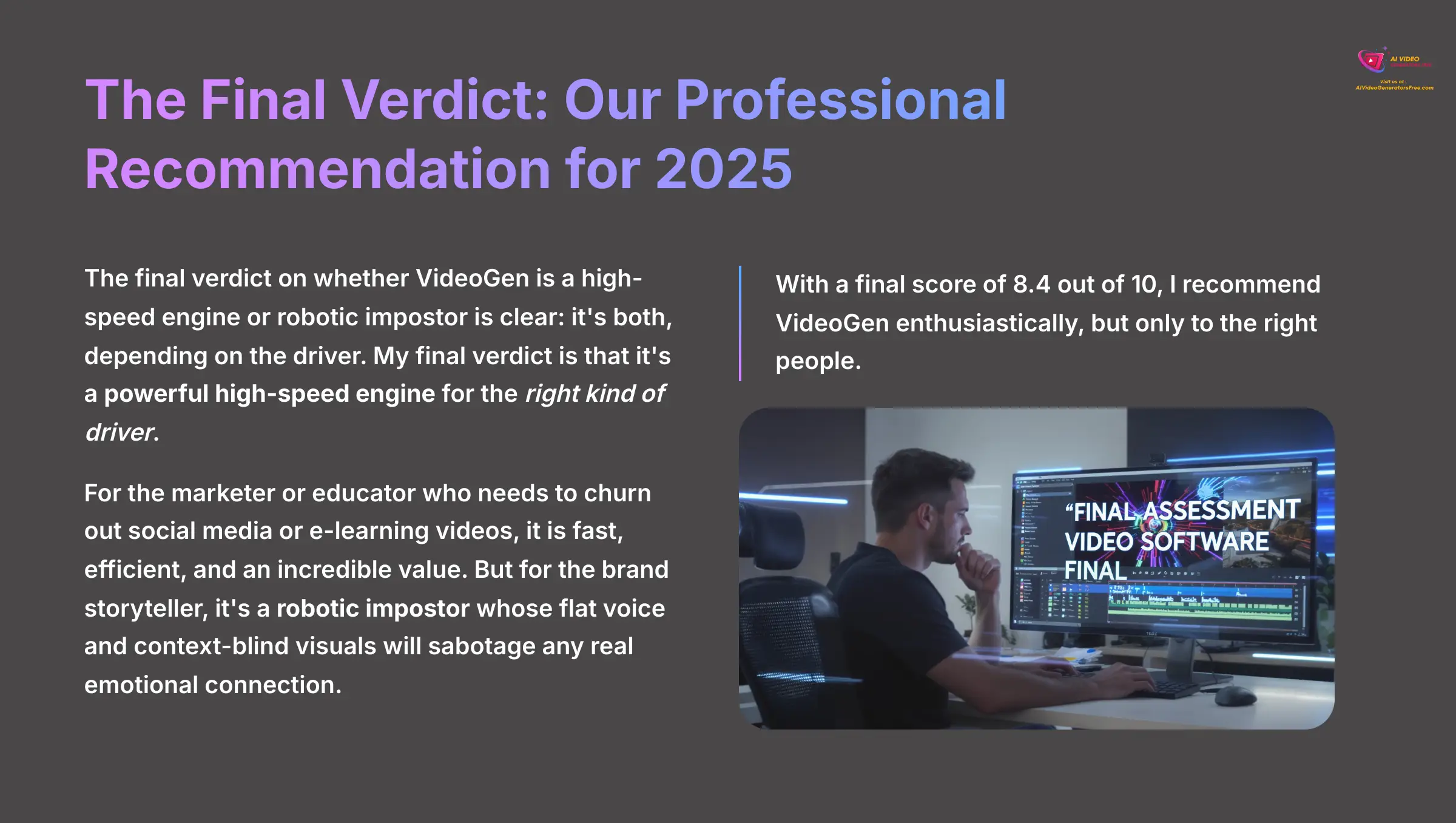 The Final Verdict - Our Professional Recommendation for 2025