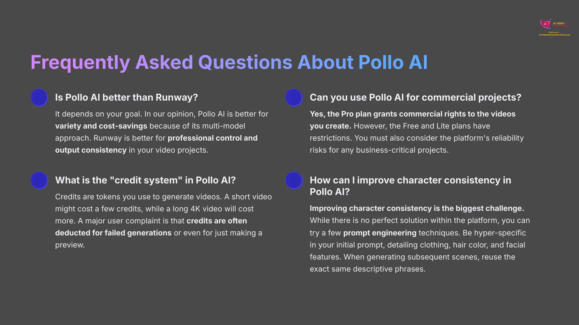 Frequently Asked Questions About Pollo AI