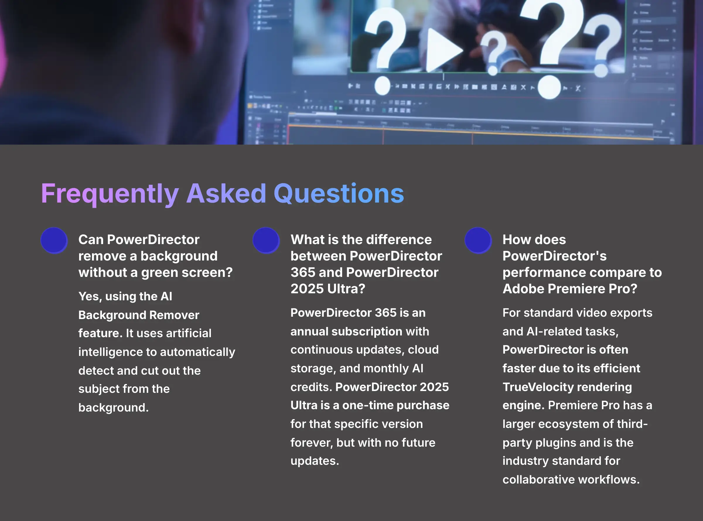 Frequently Asked Questions