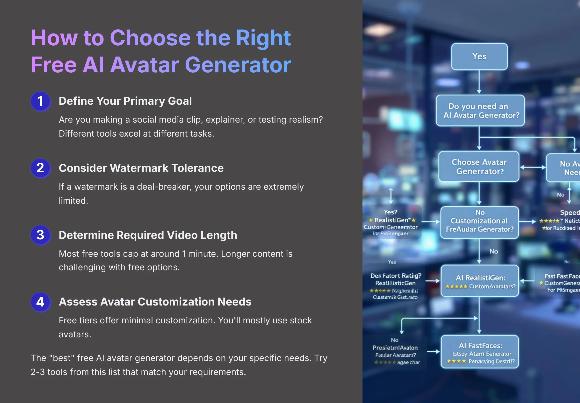 How to Choose the Right Free AI Avatar Generator