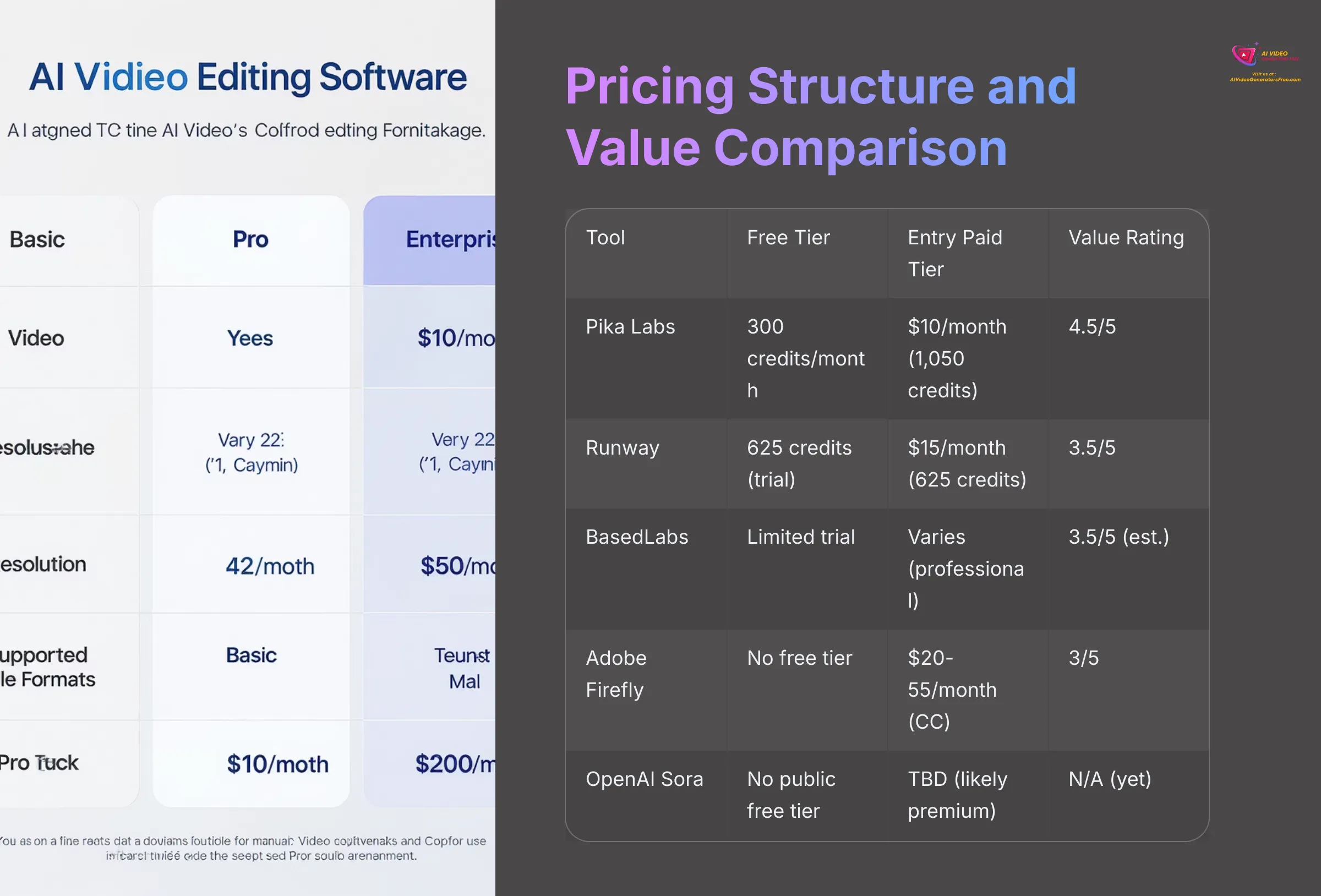 Pricing Structure and Value Comparison