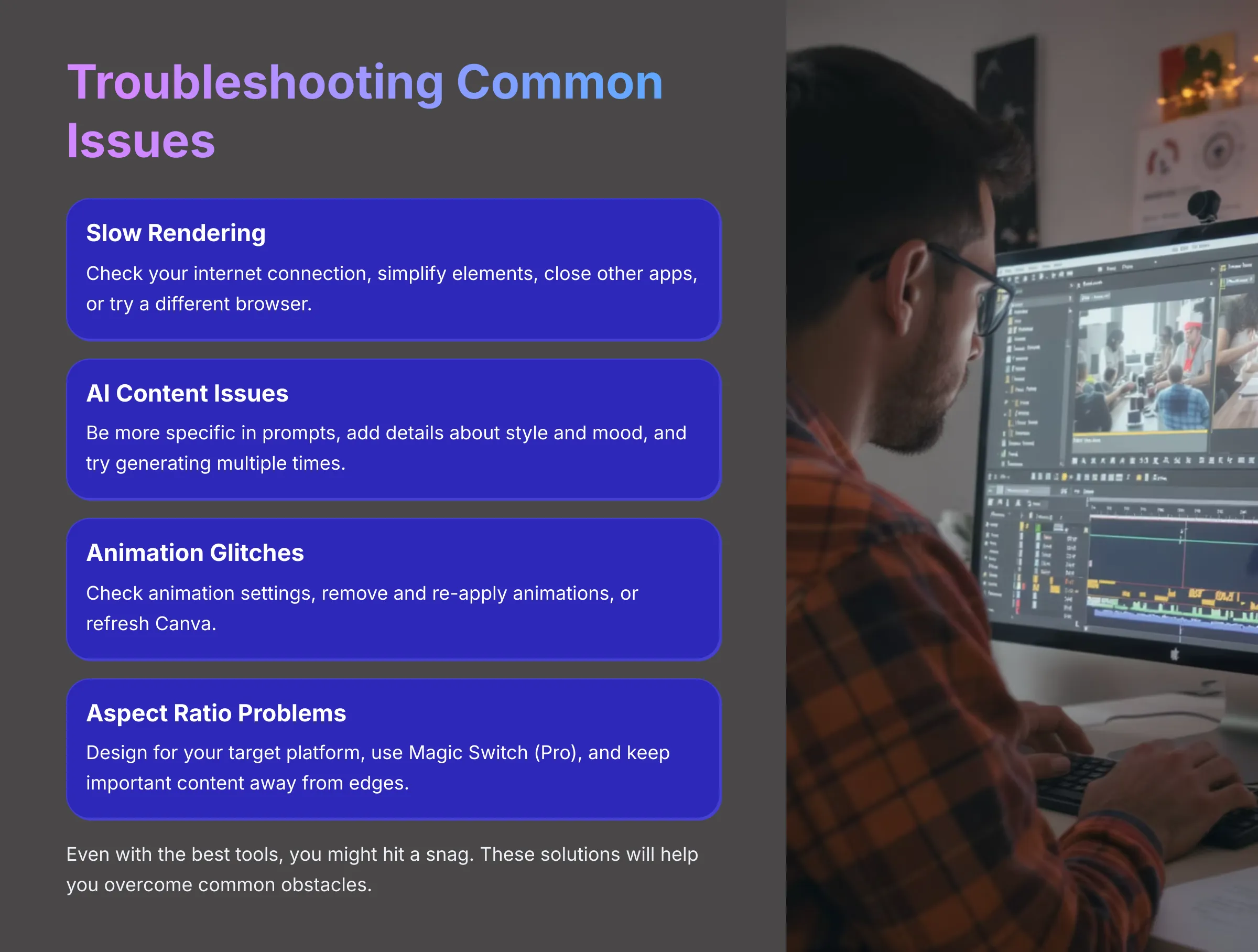 Troubleshooting Common Issues in Canva