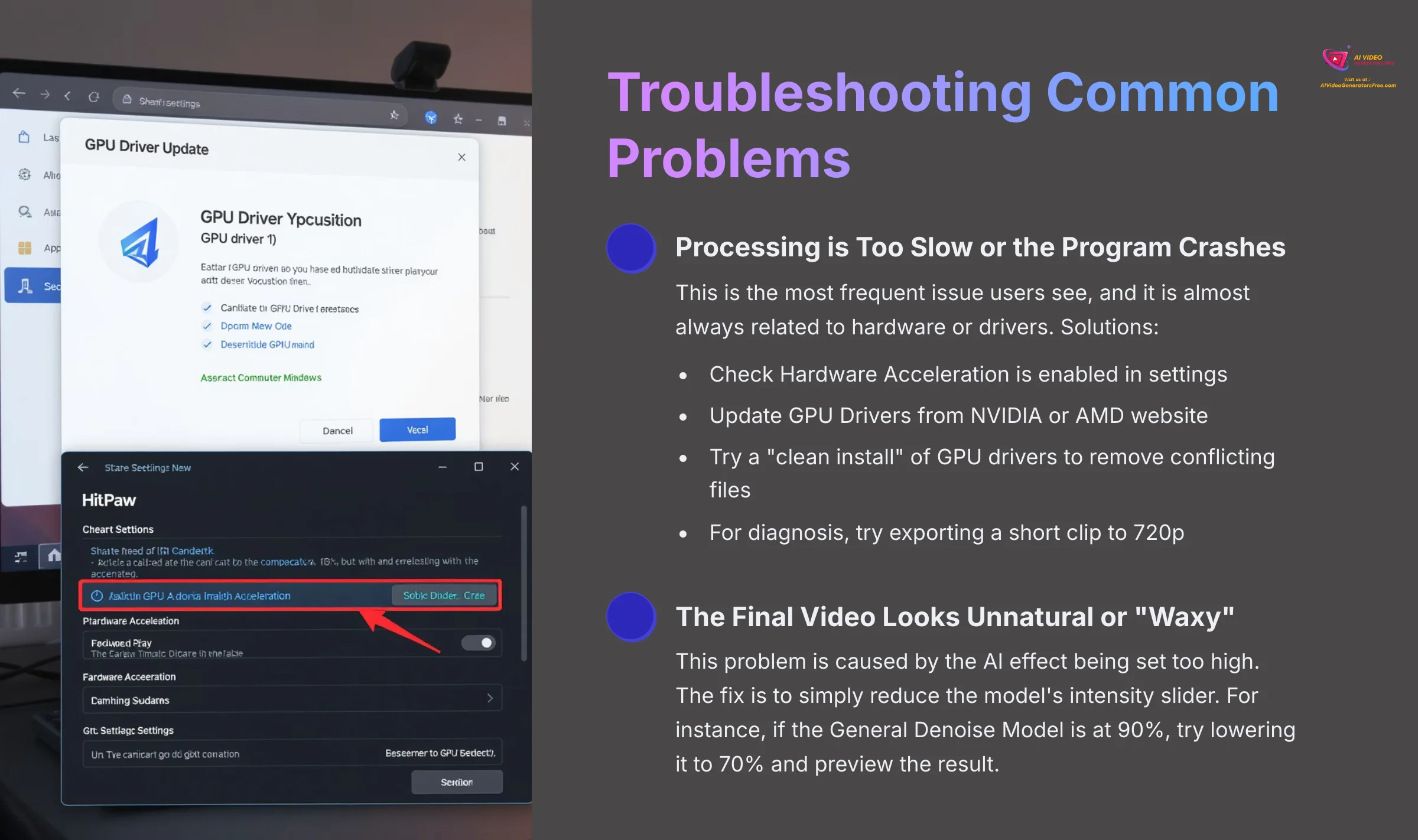 Troubleshooting Common Problems in HitPaw