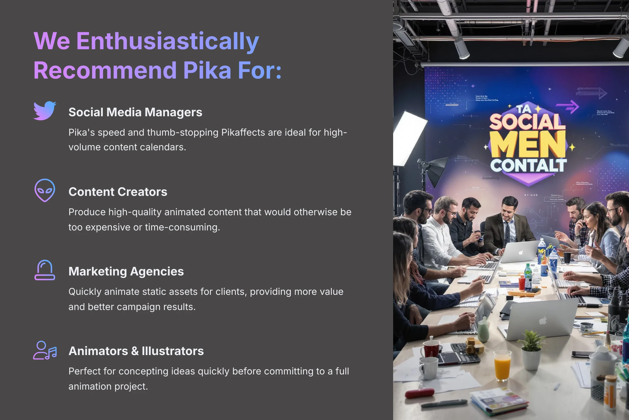 We Enthusiastically Recommend Pika For