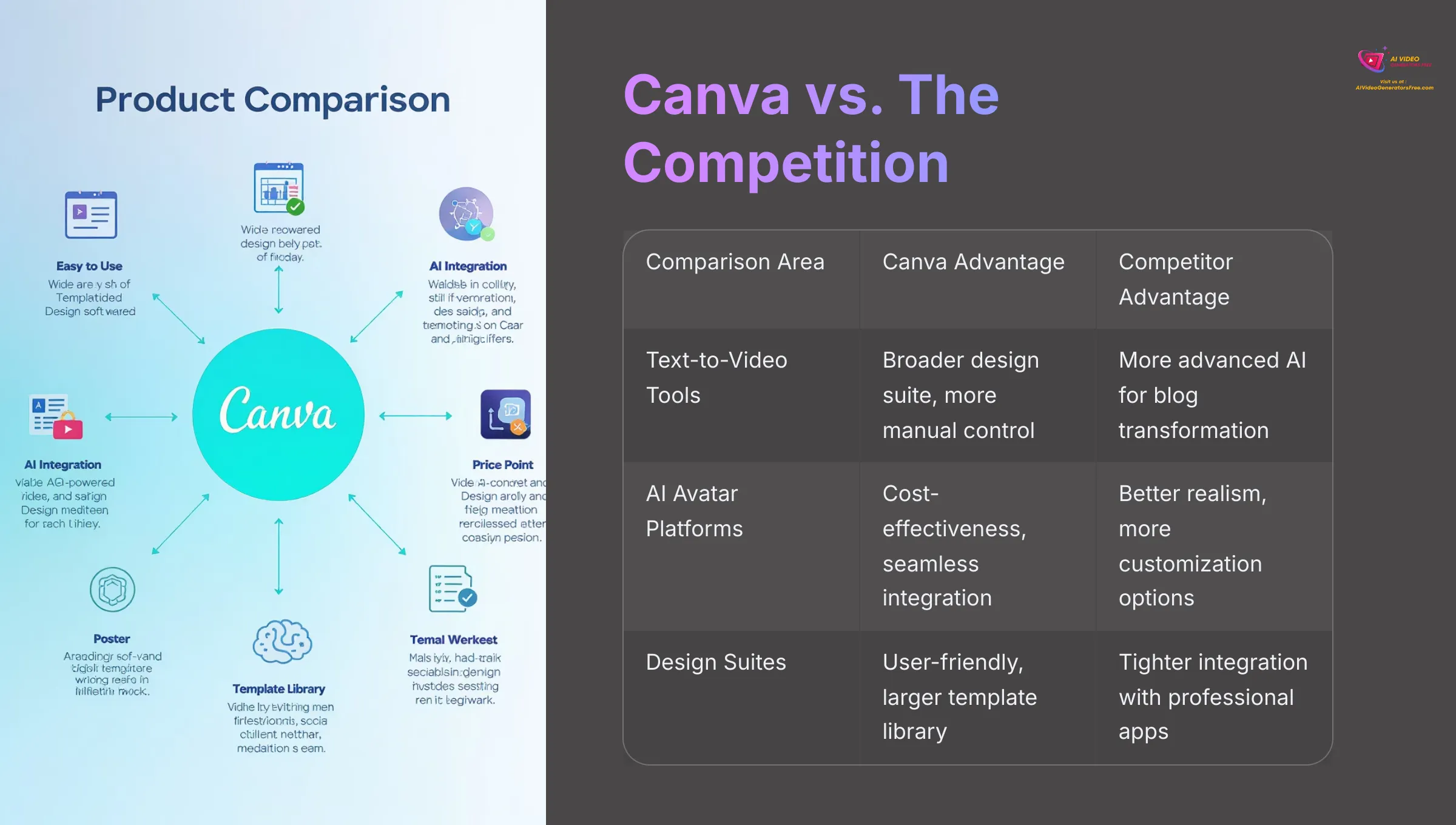 Canva vs The Competition Comparison