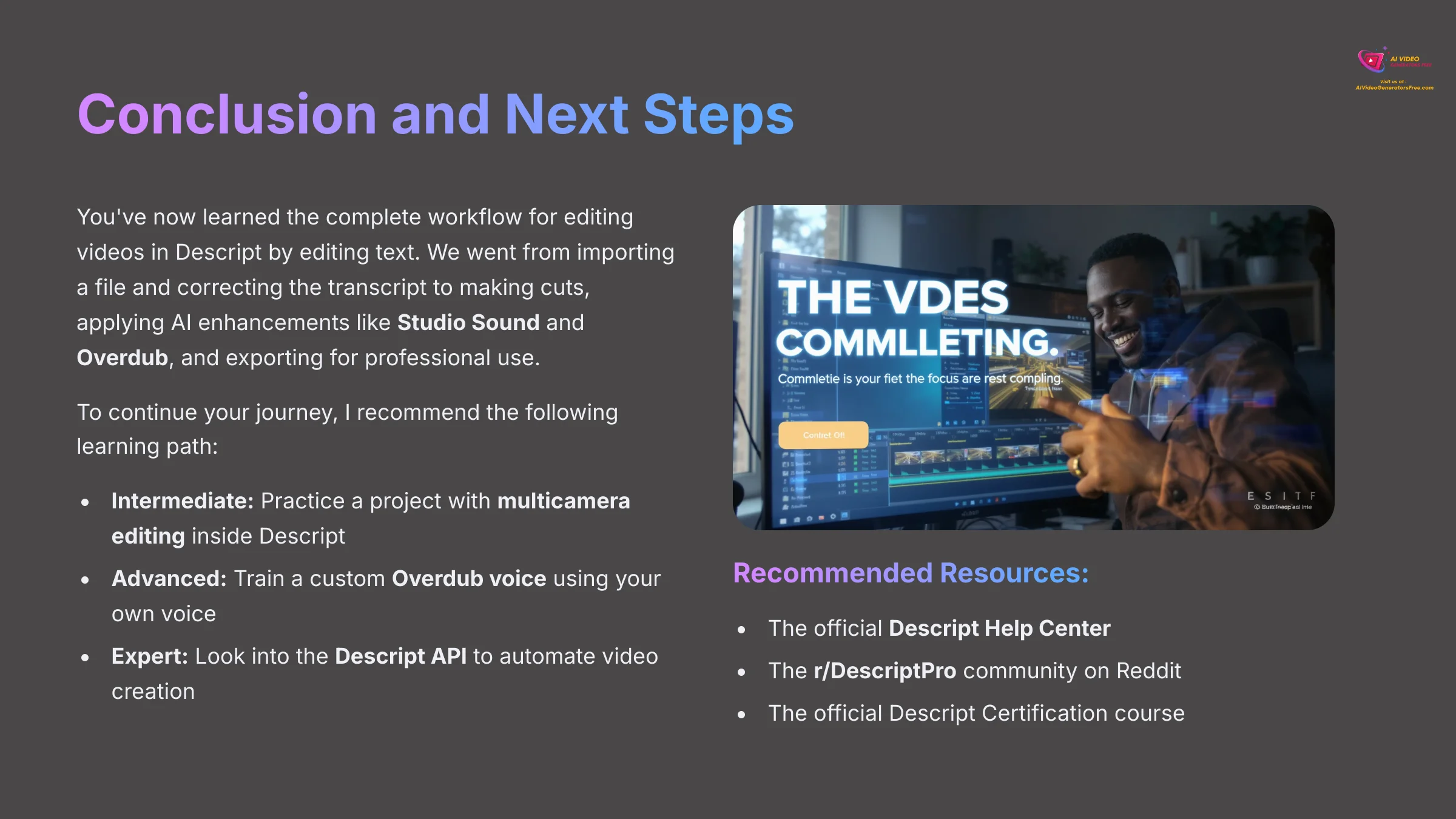 19_Conclusion-and-Next-Steps_AI-video-generators-free_aivideogeneratorsfree.com_