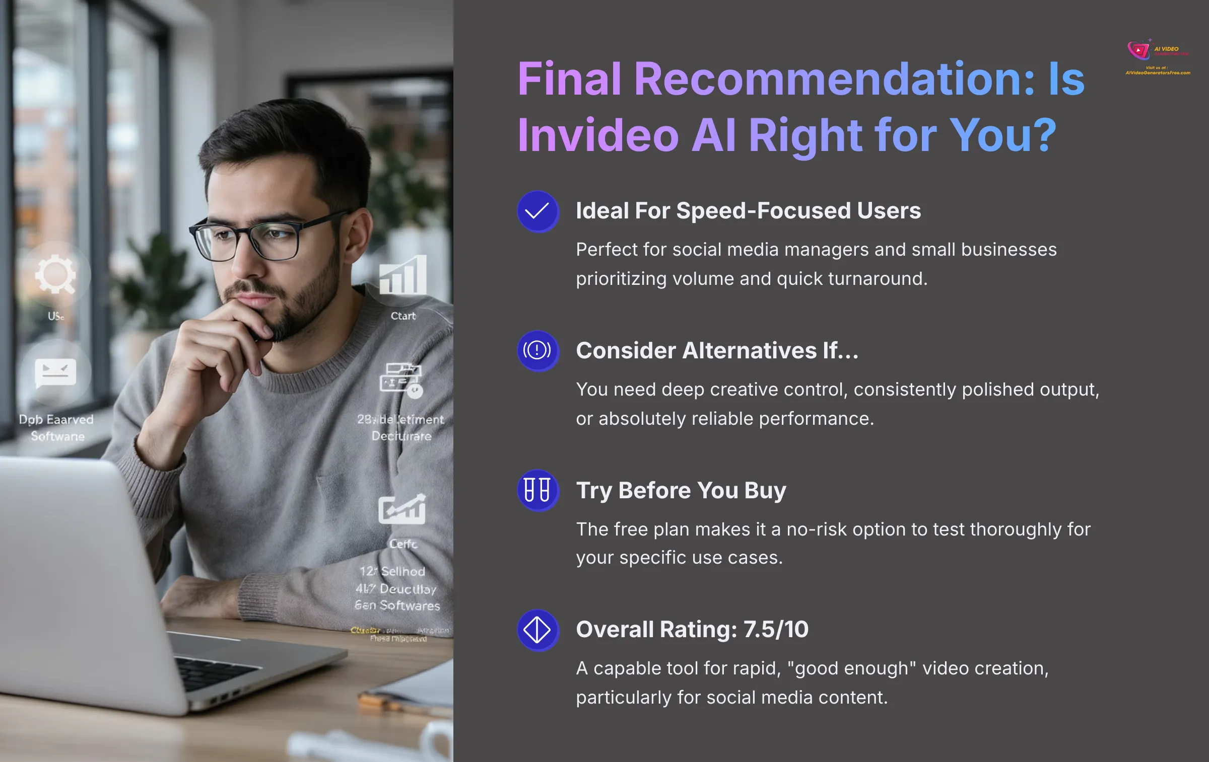 Final Recommendation - Is Invideo AI Right for You