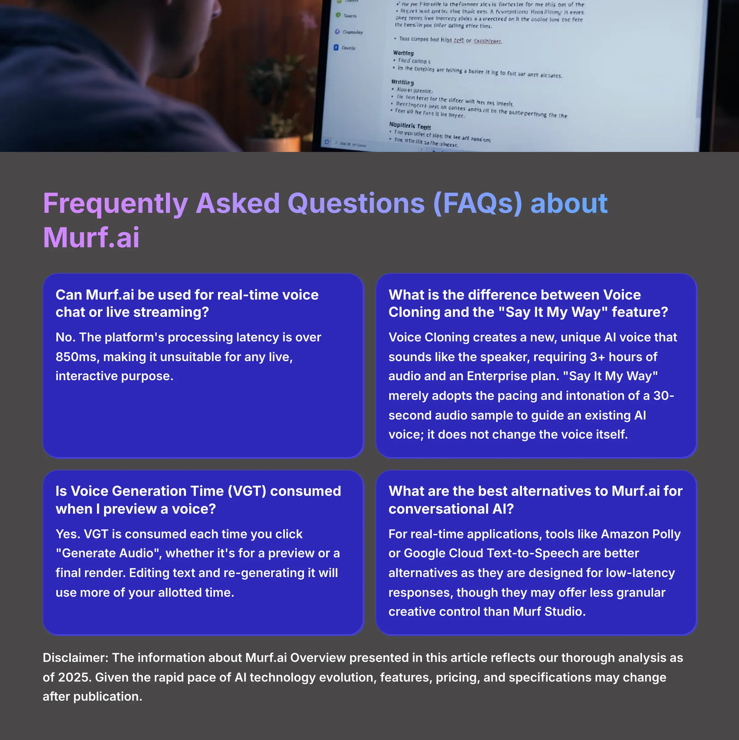Frequently Asked Questions (FAQs) about Murf.ai