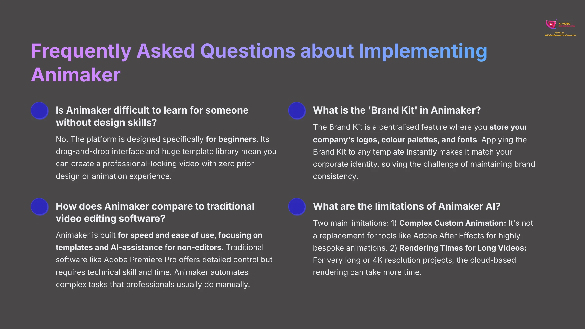 19_Frequently-Asked-Questions-about-Implementing-Animaker_AI-video-generators-free_aivideogeneratorsfree.com_