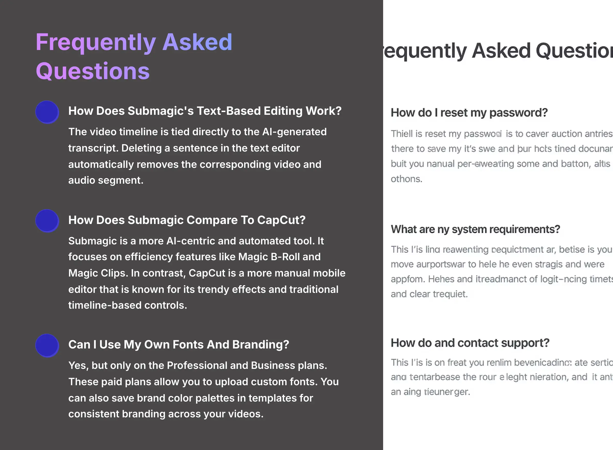 Frequently Asked Questions