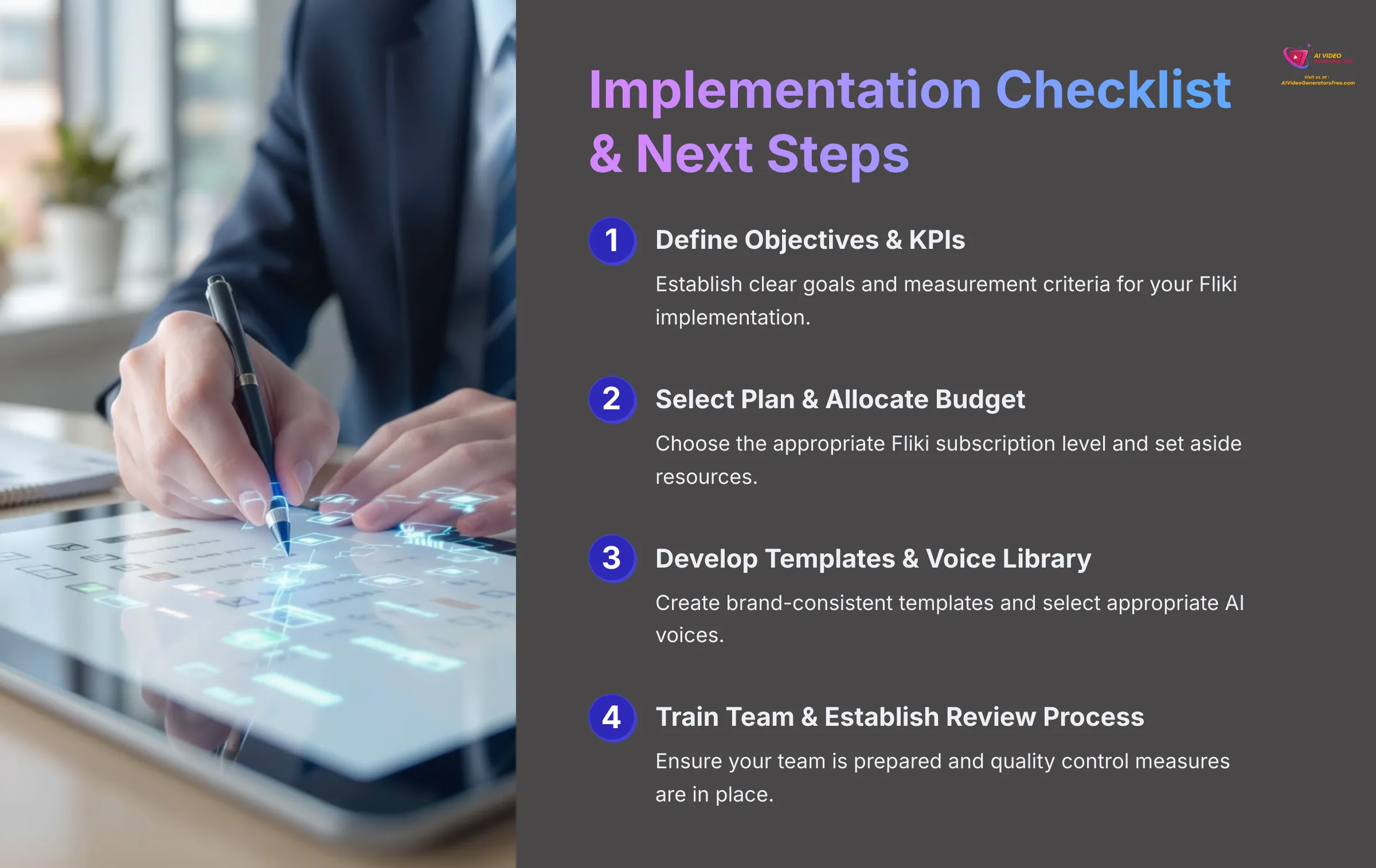 Implementation Checklist and Next Steps
