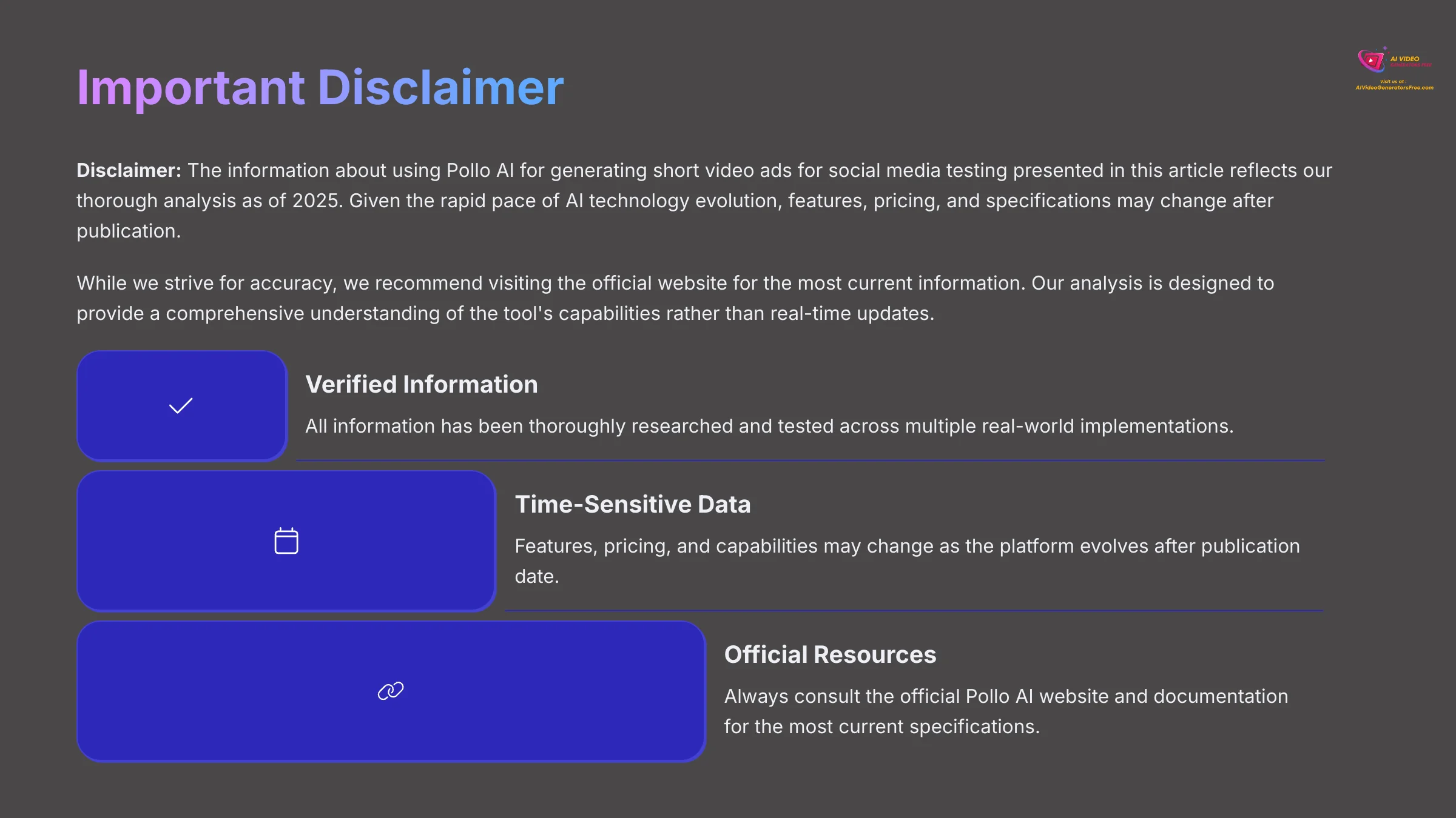 19_Important-Disclaimer_AI-video-generators-free_aivideogeneratorsfree.com_