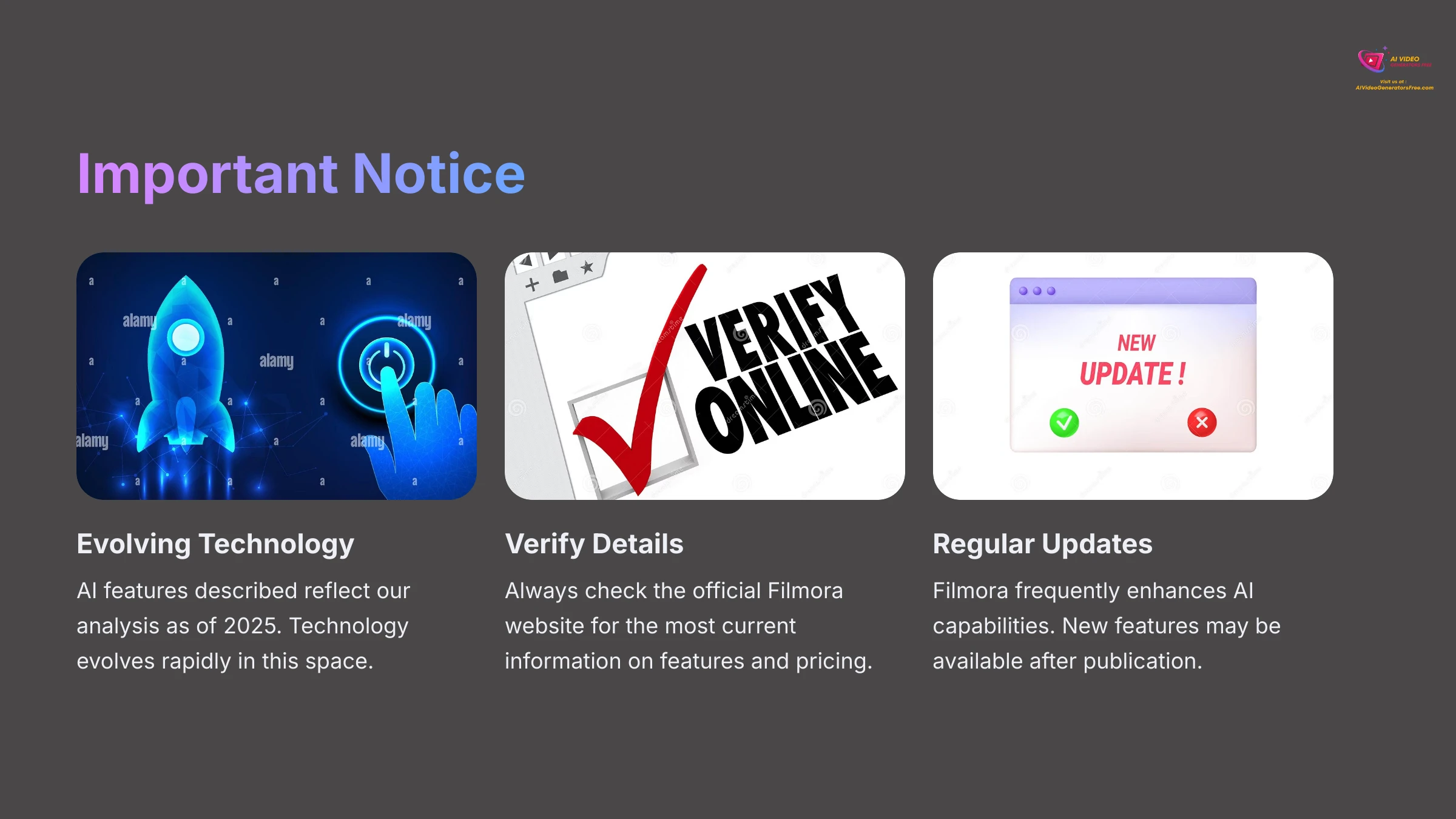 Important Notice