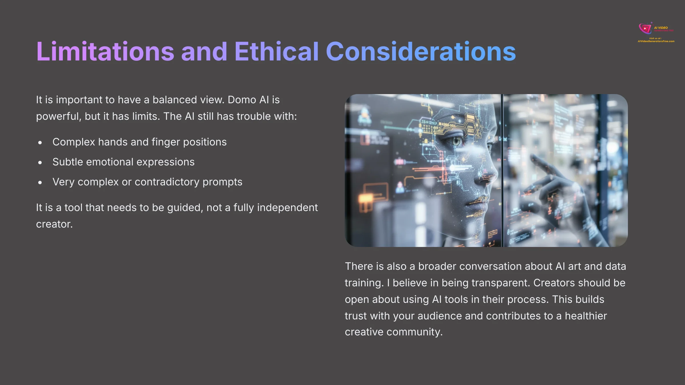 19_Limitations-and-Ethical-Considerations_AI-video-generators-free_aivideogeneratorsfree.com_