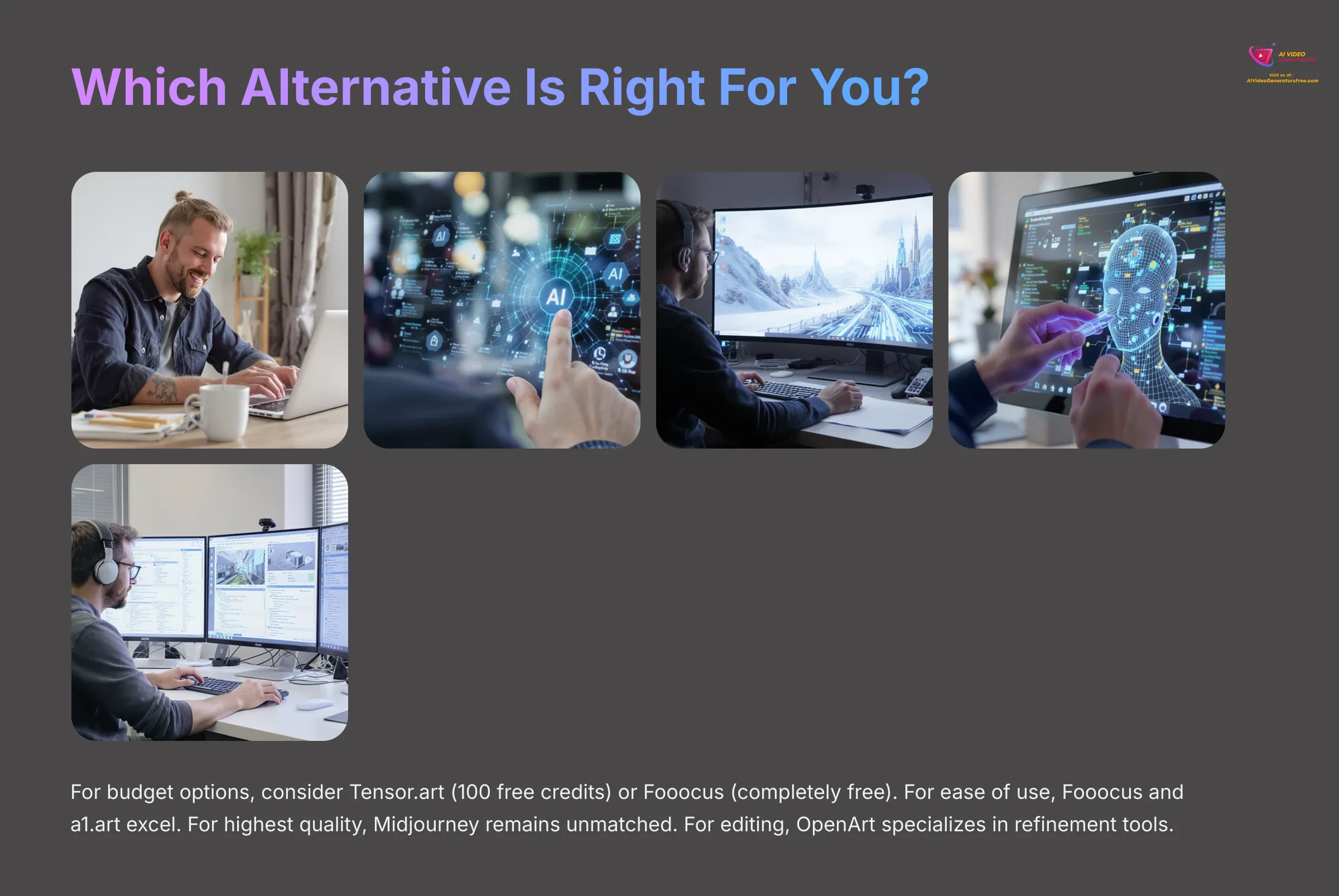 Which Alternative Is Right For You - Decision Guide