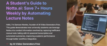 Notta.ai Usecase: Transcribing and Summarizing University Lectures for Study Notes – Save Hours