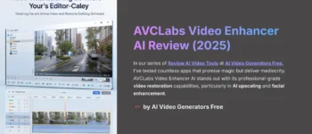 AVCLabs Video Enhancer AI Review (2025): 8-Point Tested Analysis
