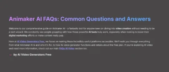 Animaker AI FAQs: Your Comprehensive Guide to Video Creation in 2025