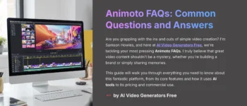 Animoto FAQs: All Your Questions Answered on Features, Pricing & More
