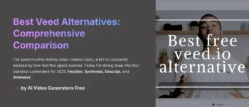 Best Veed Alternatives: A Comprehensive Comparison of Leading AI Video Generation Tools (2025)