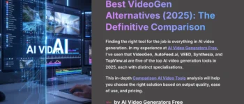Best VideoGen Alternatives (2025): The Definitive Comparison