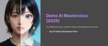 Domo AI Tutorial: How to Transform Your Photos into Anime Art: Masterclass 2025