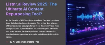 Listnr.ai Review 2025: The Ultimate AI Content Repurposing Engine?