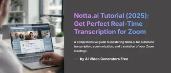 Notta.ai Tutorial: How to Get Real-Time Transcription for Your Zoom Meetings (2025)