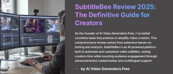 SubtitleBee Review 2025: The Definitive Guide for Creators