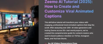 zeemo.ai Tutorial: How to Add and Customize Animated Captions to Your Videos