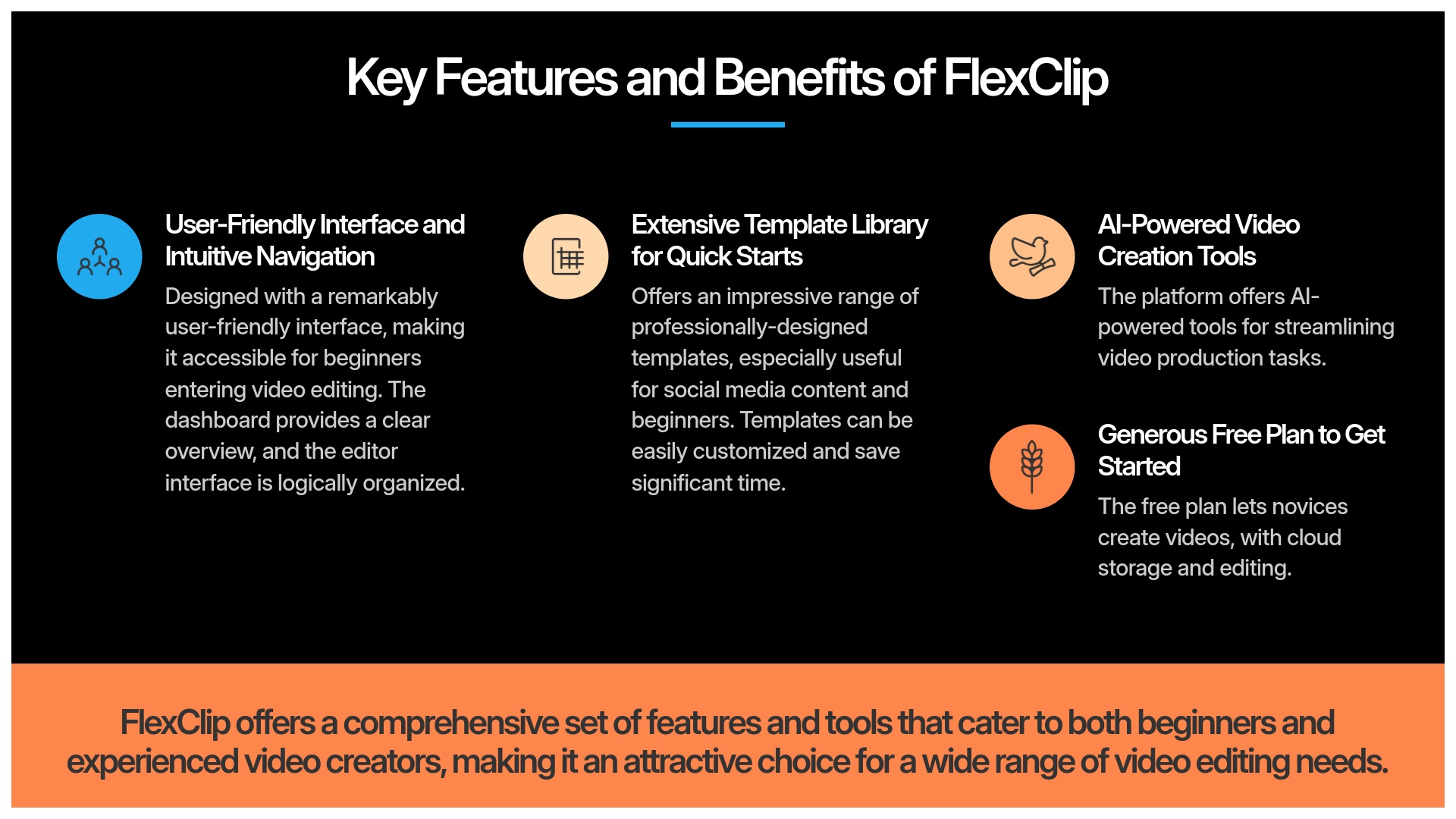 Key Features and Benefits of FlexClip