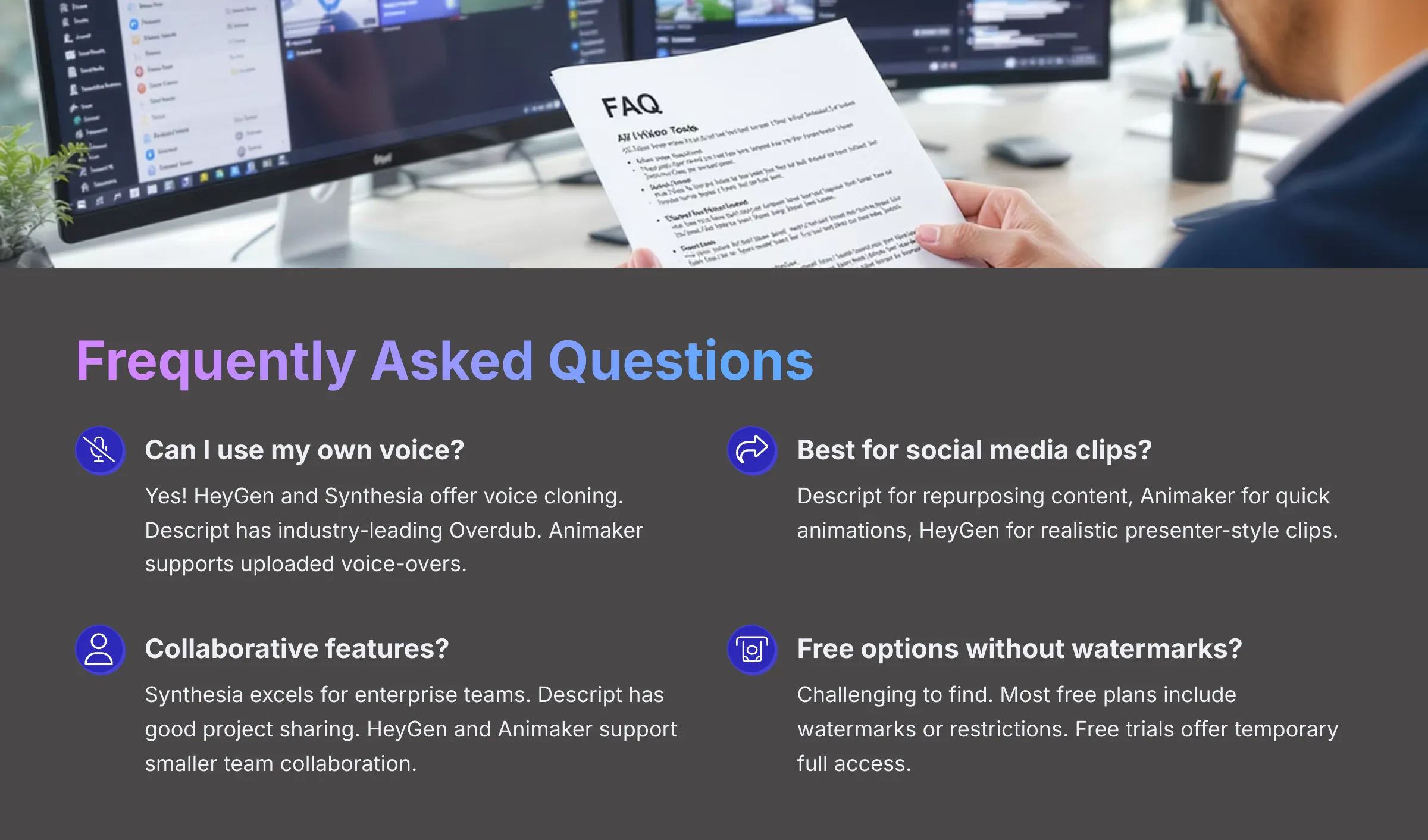Frequently Asked Questions