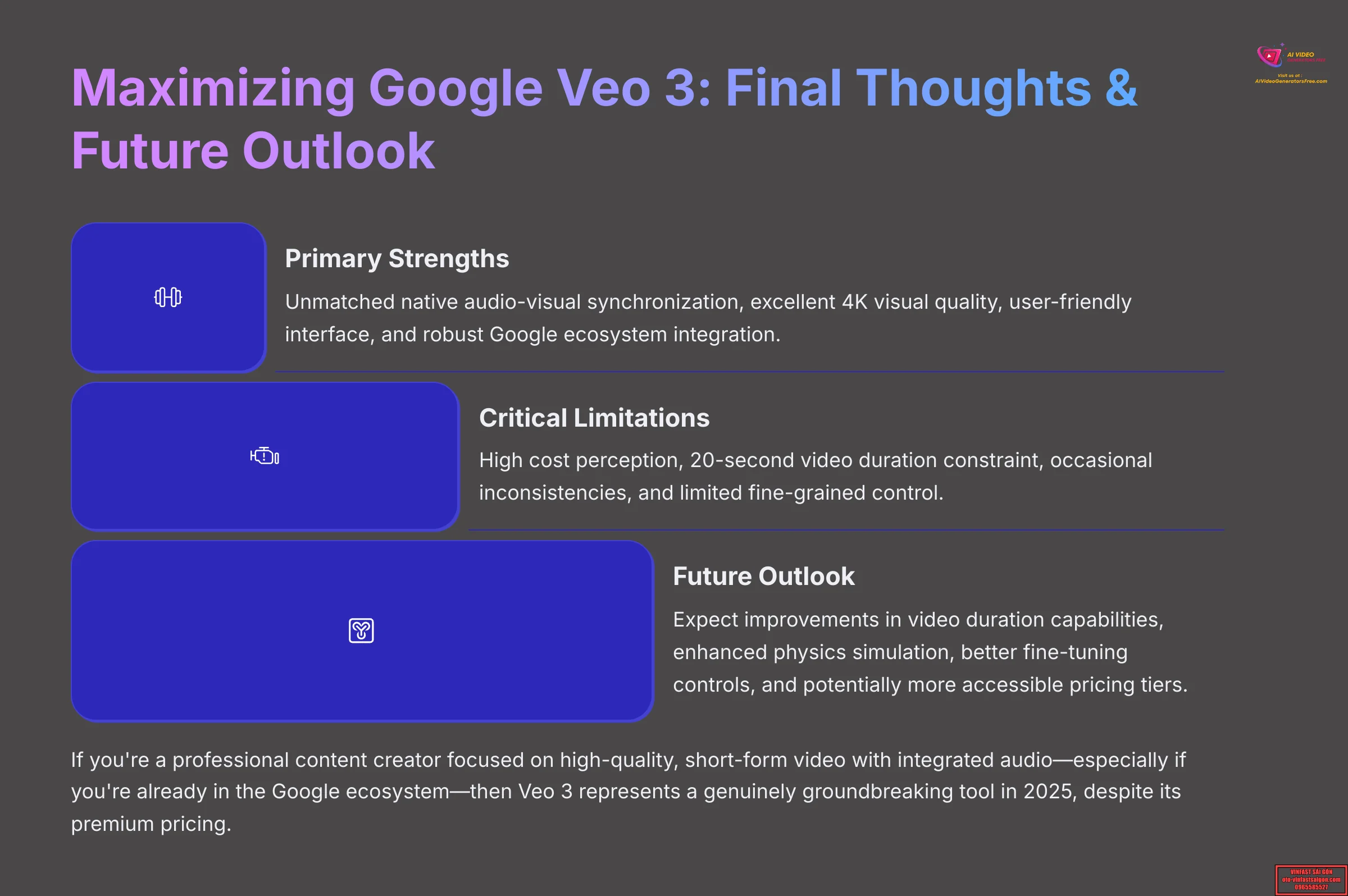 Maximizing Google Veo 3 Final Thoughts and Future Outlook