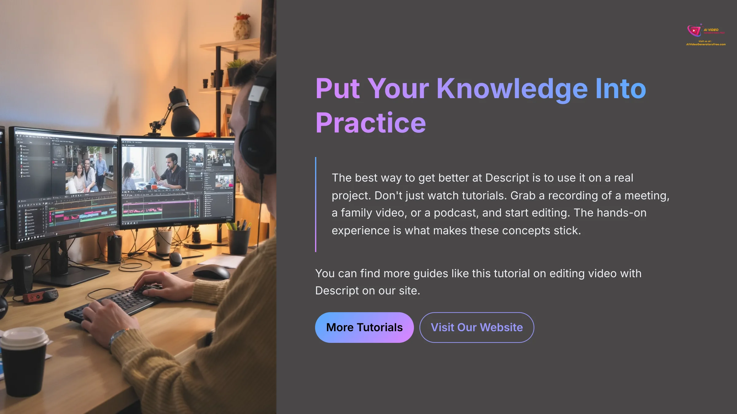 20_Put-Your-Knowledge-Into-Practice_AI-video-generators-free_aivideogeneratorsfree.com_