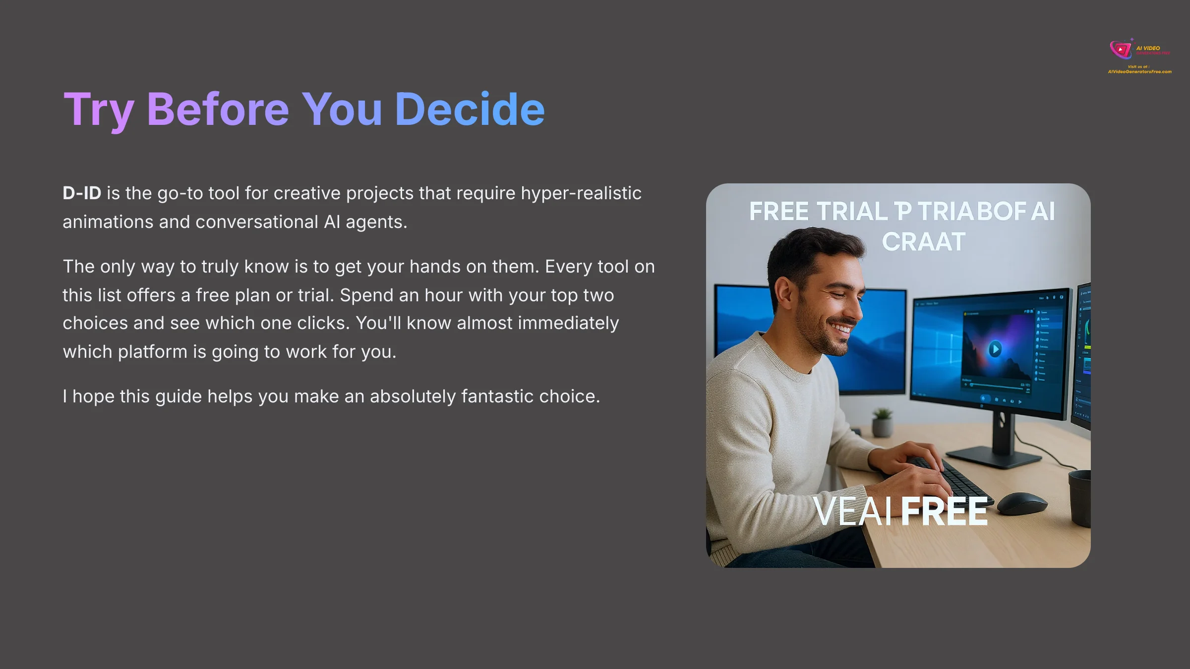 Try Before You Decide