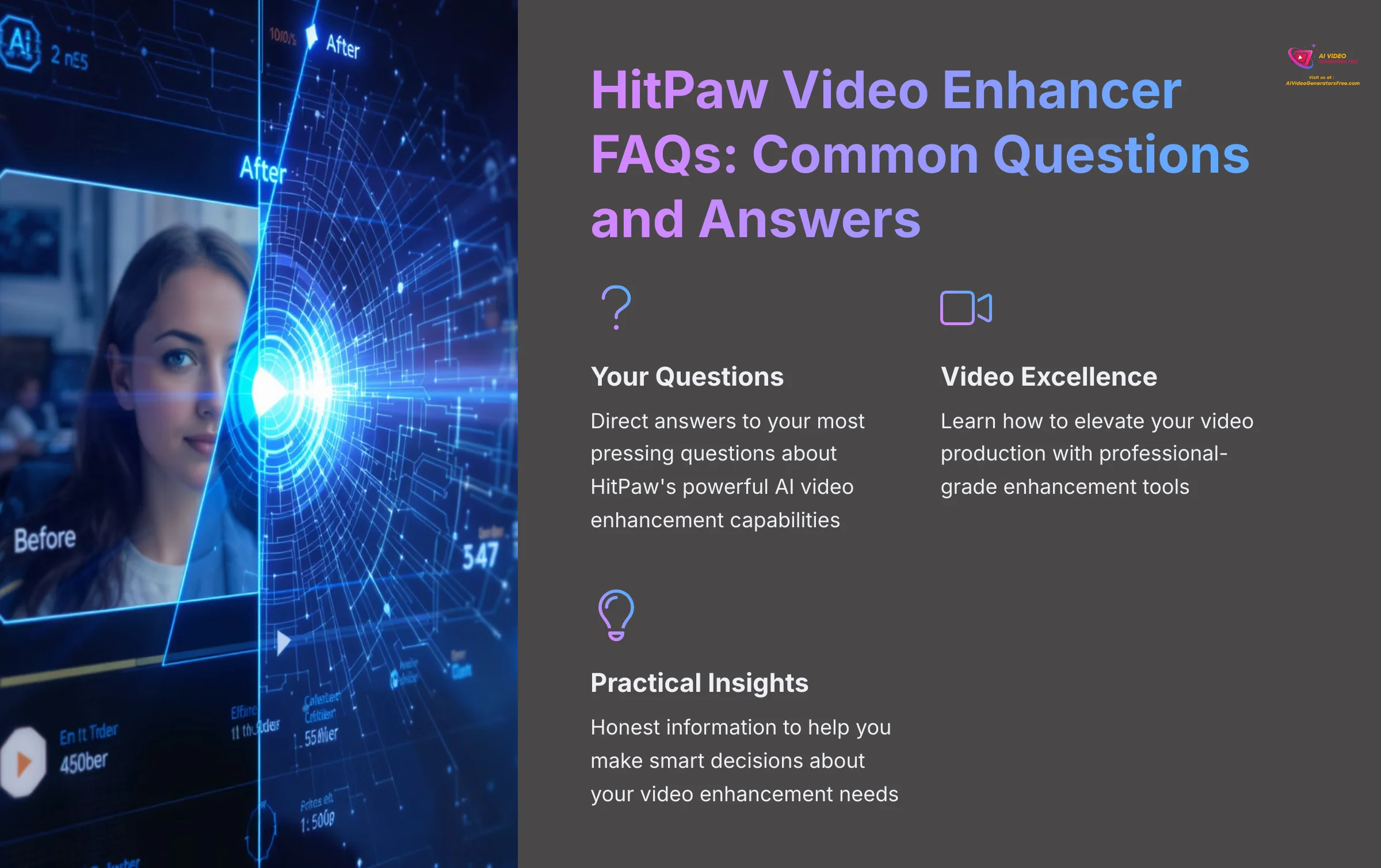 HitPaw Video Enhancer FAQs Common Questions and Answers