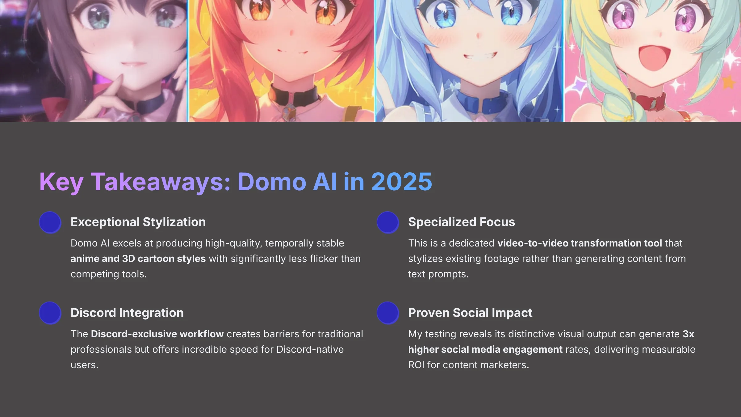Key Takeaways Domo AI in 2025