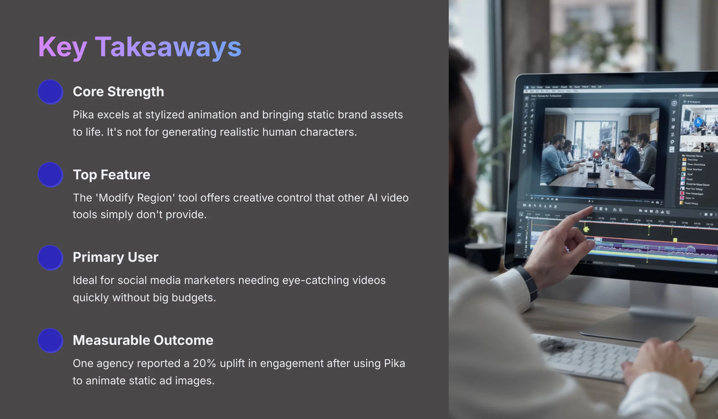Key Takeaways - AI Video Generators Free