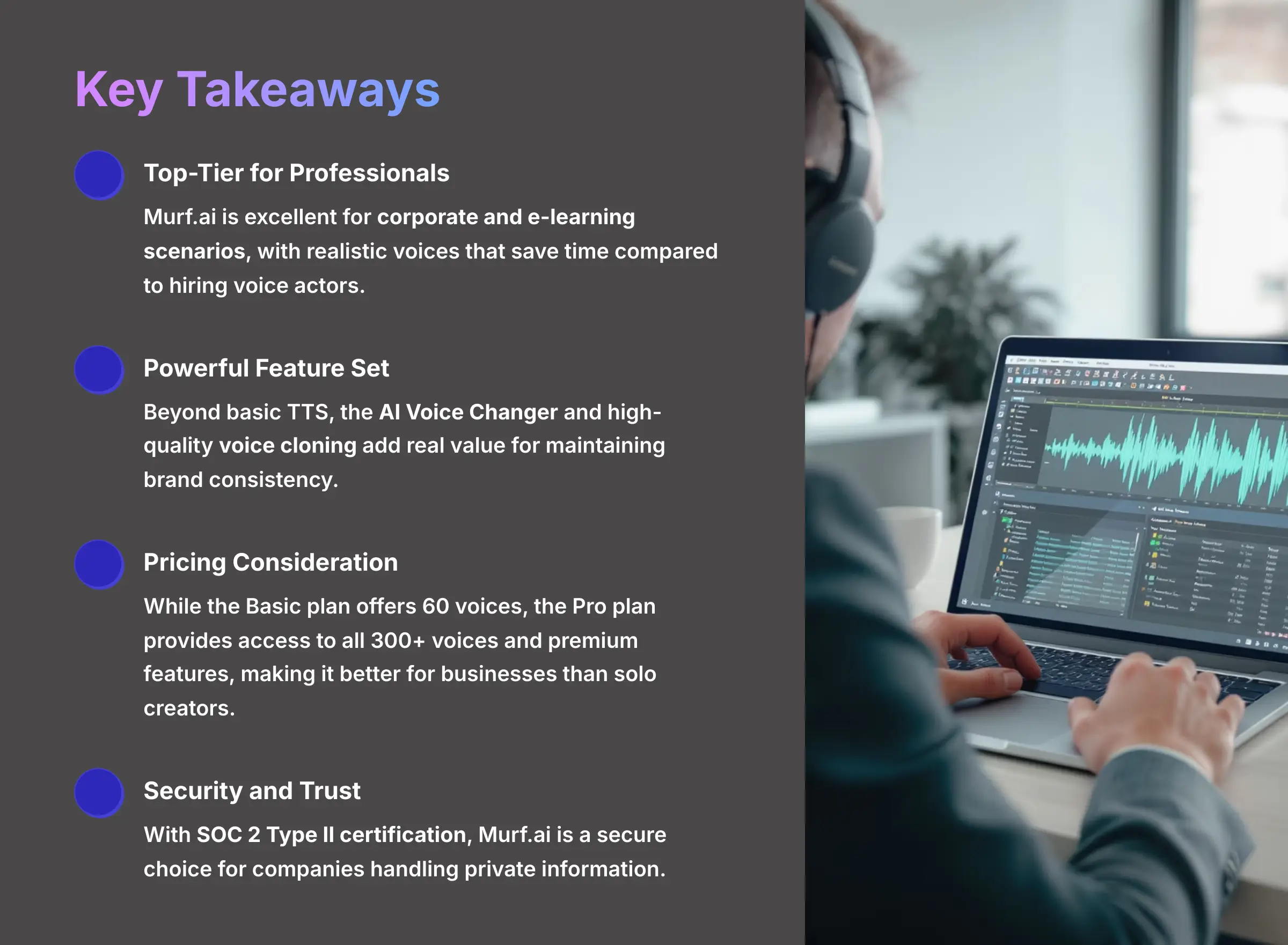 Key Takeaways - AI video generators free