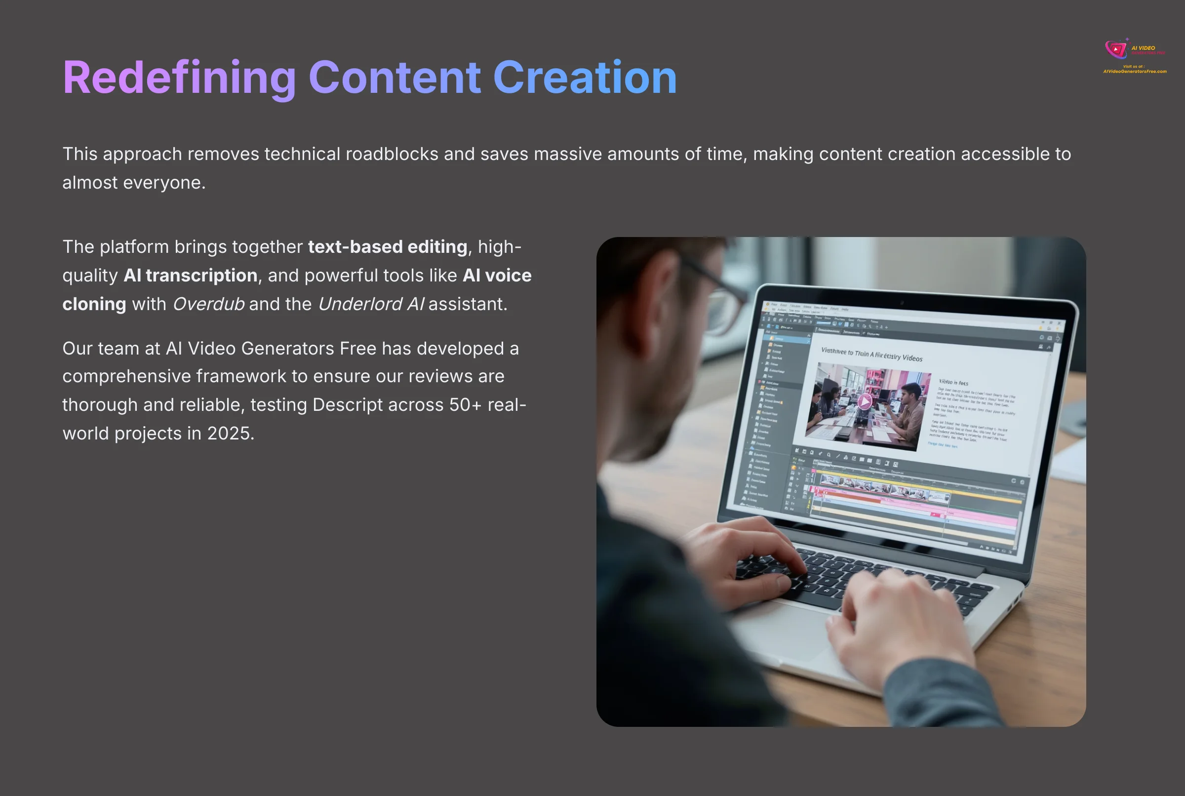 Redefining Content Creation with AI Video Generators