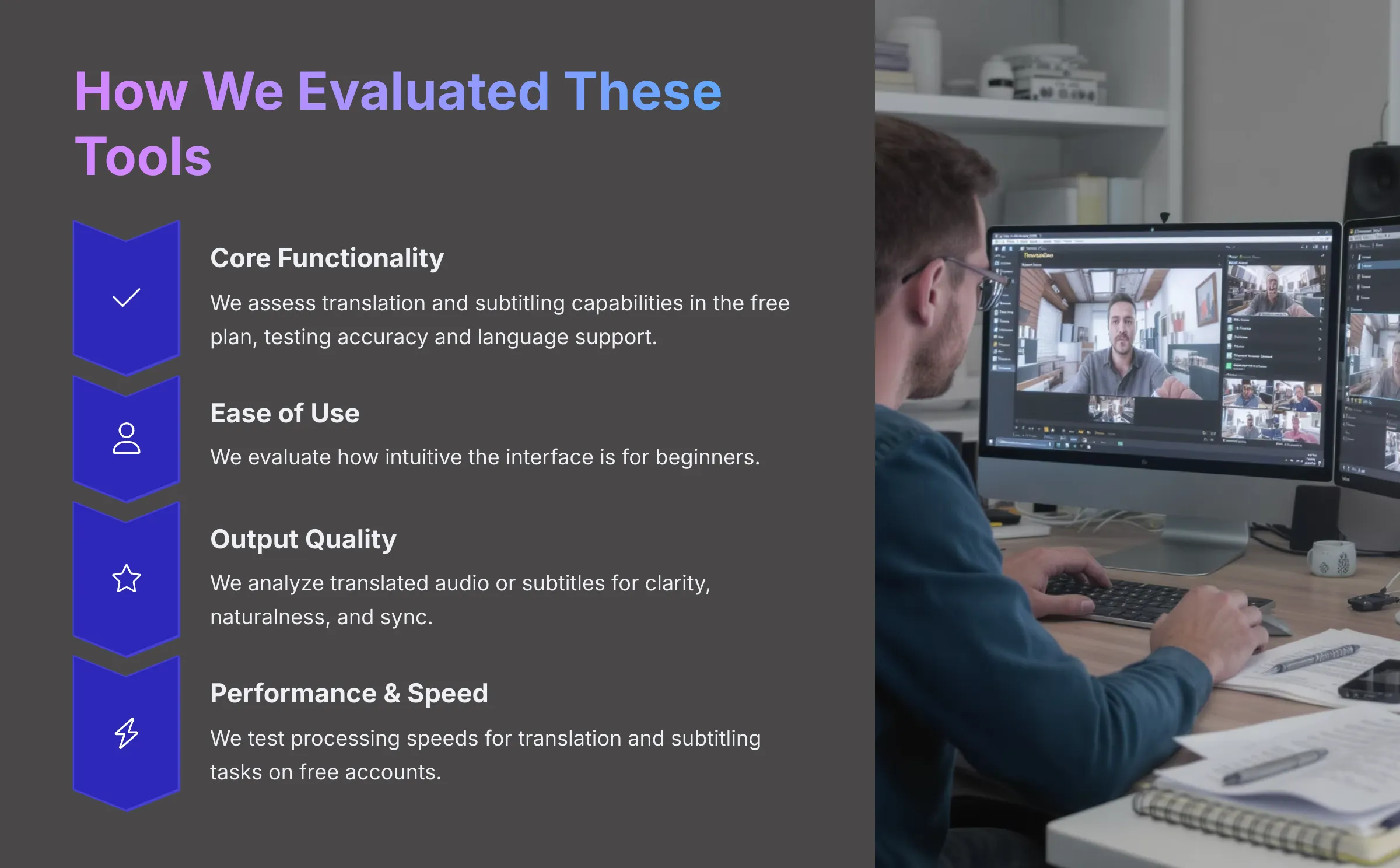 How We Evaluated These Tools - AI video generators free