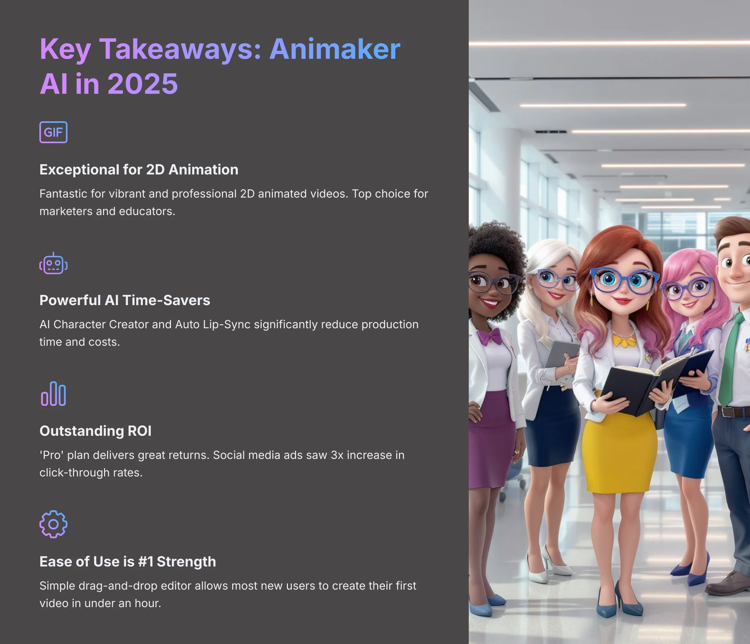 Key Takeaways - Animaker AI in 2025