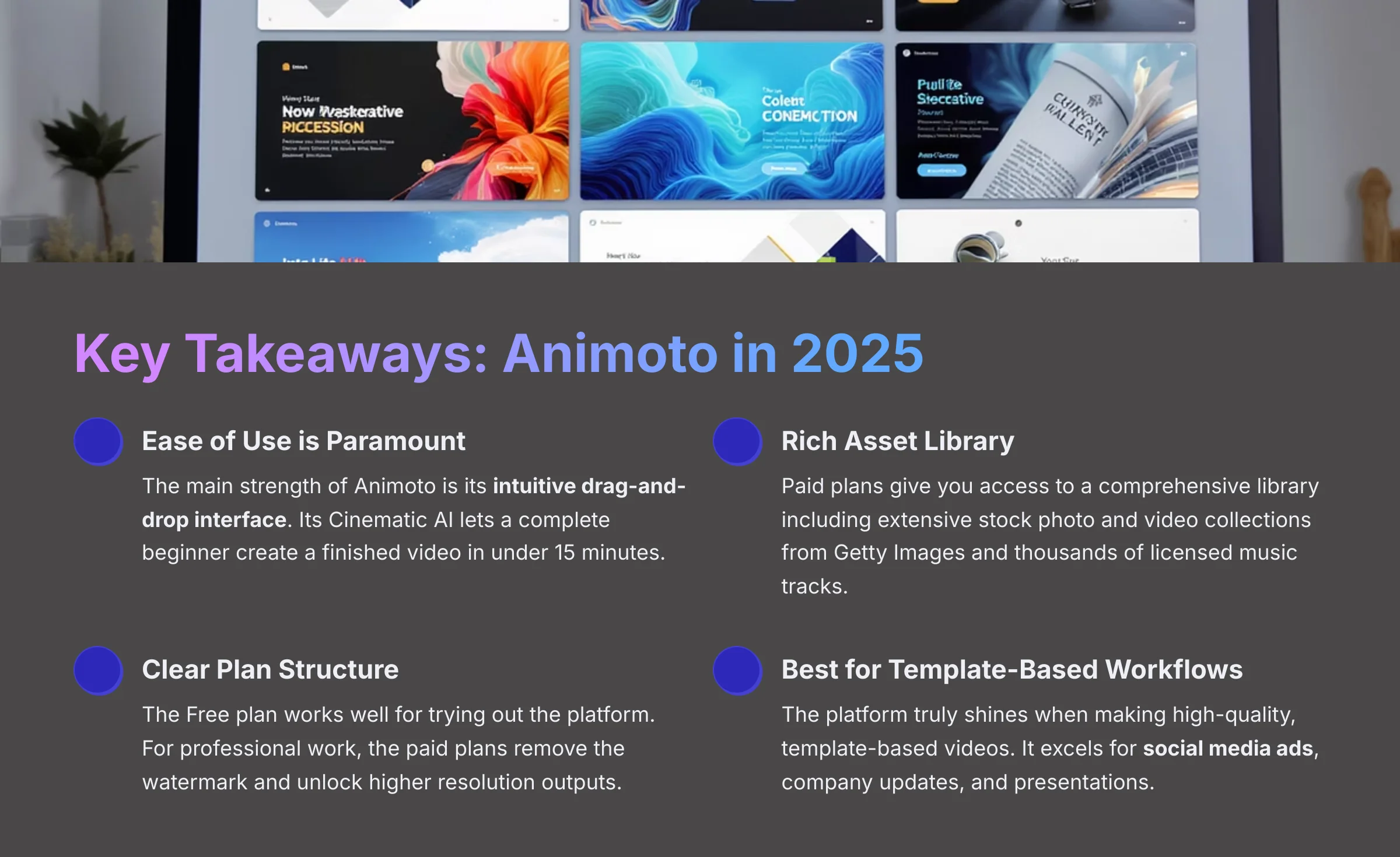 3_Key-Takeaways-Animoto-in-2025_AI-video-generators-free_aivideogeneratorsfree.com_